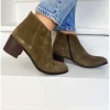 Femme Aliwell Bottines^-Bottines Tiago Velours Antilope