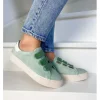 Femme No Name Baskets^Arcade Straps Side Jade-