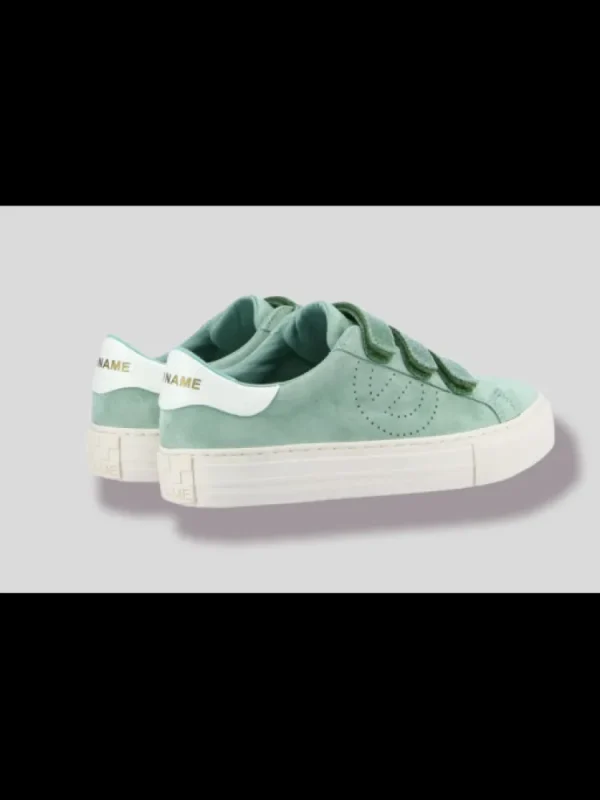 Femme No Name Baskets^Arcade Straps Side Jade-