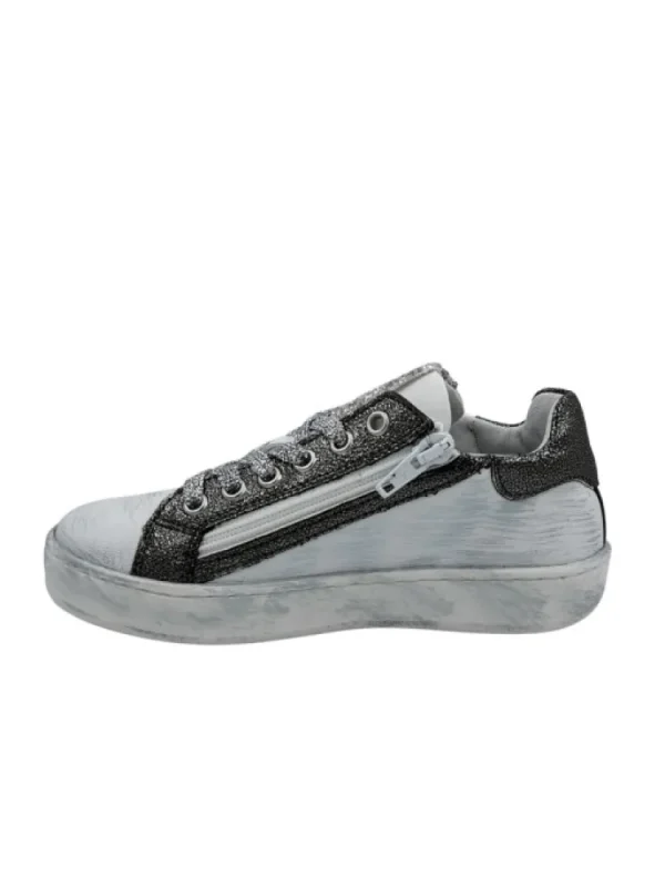 Enfants Reqins Baskets^Baskets Fille Rosalie Mix Glitter-