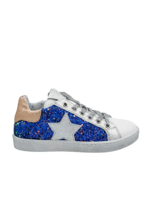 Enfants Reqins Baskets^Baskets Fille Sakina Mix Glitter