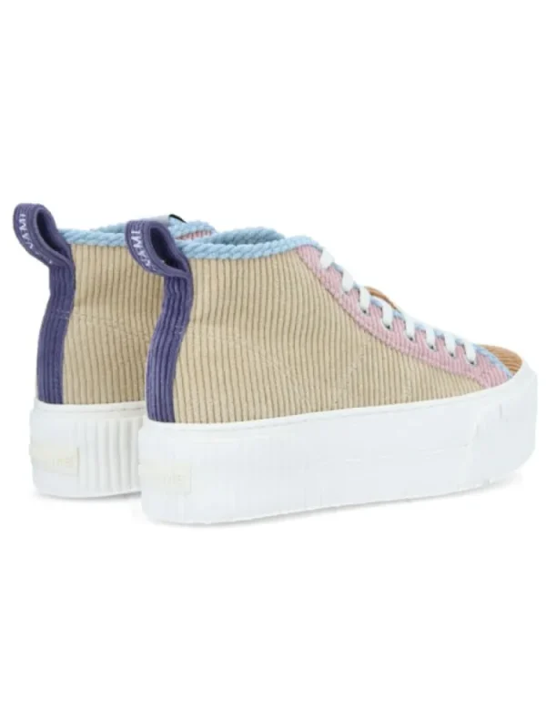 Femme No Name Baskets^Baskets Iron Mid Daddy Sable/Camel-