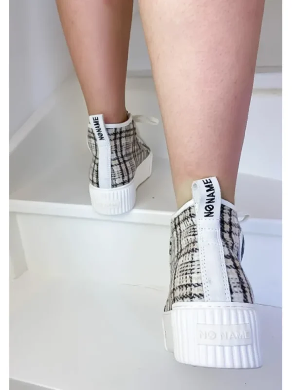 Femme No Name Baskets^Baskets Iron Mid Side Scott Dove-