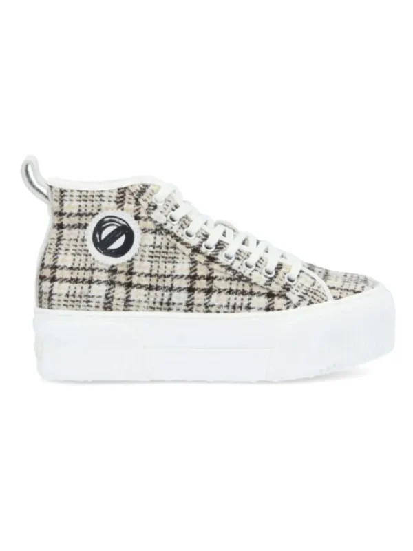 Femme No Name Baskets^Baskets Iron Mid Side Scott Dove-