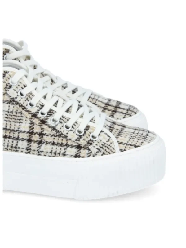 Femme No Name Baskets^Baskets Iron Mid Side Scott Dove-