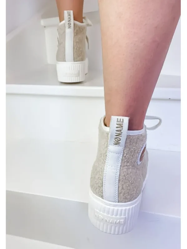 Femme No Name Baskets^Baskets Iron Mid Side Shaun Dove-