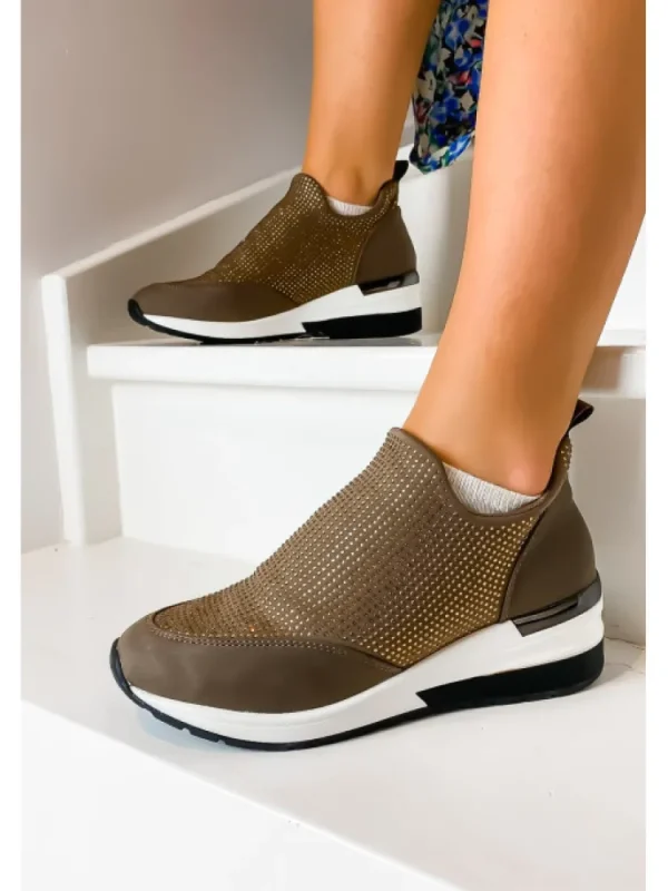 Femme Reqins Baskets^Baskets Iroshi Lycra