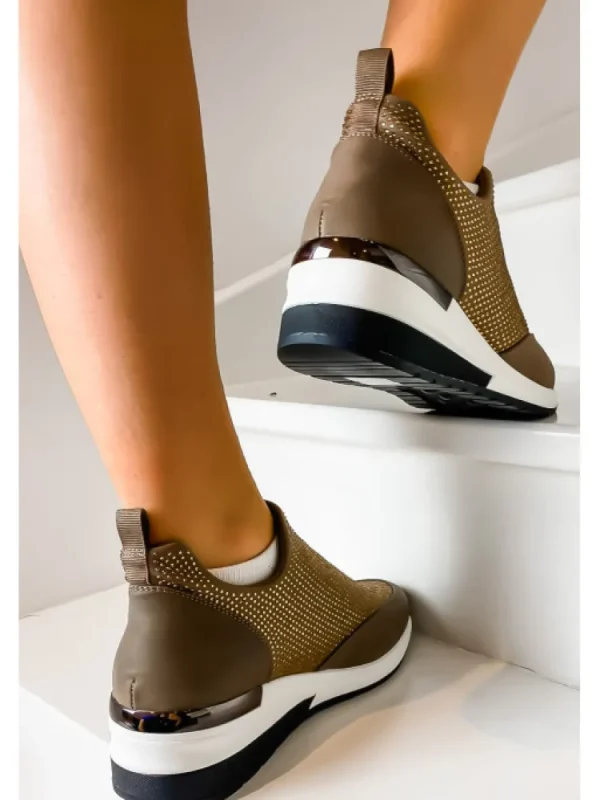 Femme Reqins Baskets^Baskets Iroshi Lycra