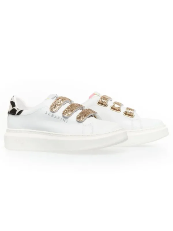Femme Serafini Baskets^Baskets J.Connors White Gold-