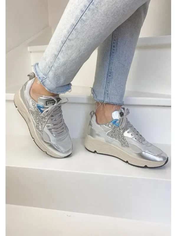 Femme Serafini Baskets^Baskets Malibu Silver-