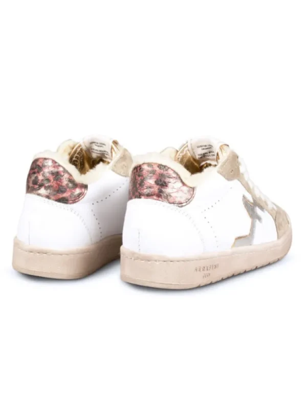 Femme Serafini Baskets^Baskets San Diego Low White Eco-Shearling-