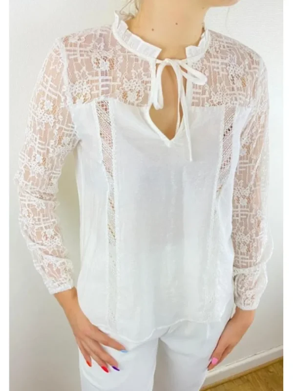 Femme * Chemisiers & Tuniques^Blouse Dentelle Oslo