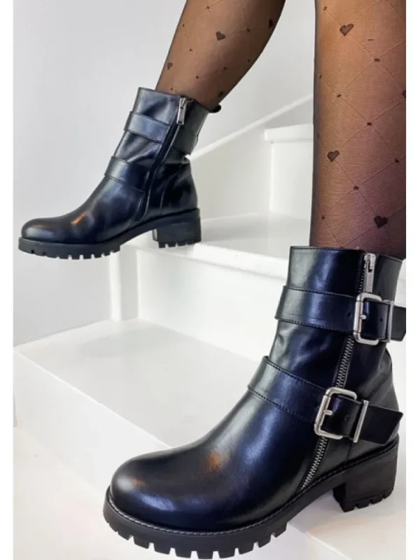 Femme Minka Design Bottines^Bottines Bikers Valcia Es-Minka