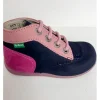 Enfants Kickers Bottines^Bottines Bonbon Marine Tricolore-