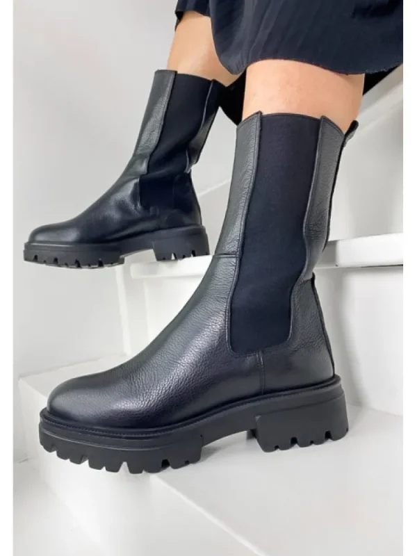 Femme Reqins Bottines^Bottines Devora Cuir Graine
