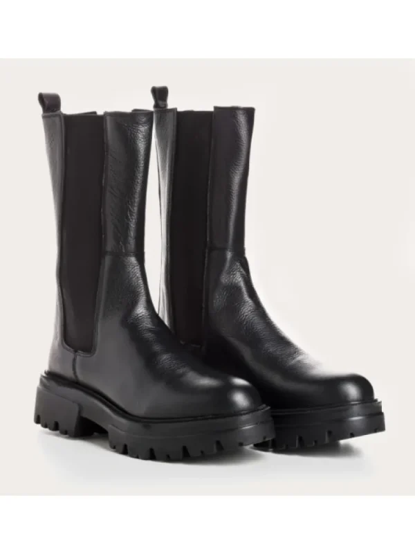 Femme Reqins Bottines^Bottines Devora Cuir Graine