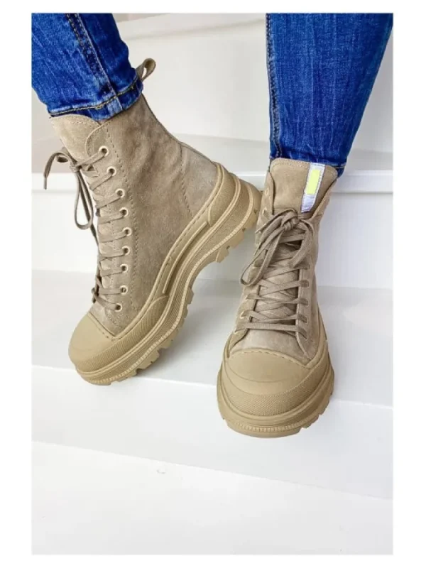 Femme Semerdjian Bottines^Bottines D144M1 Camoscio Barley-