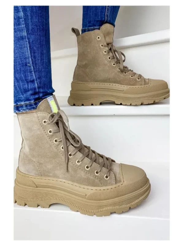 Femme Semerdjian Bottines^Bottines D144M1 Camoscio Barley-