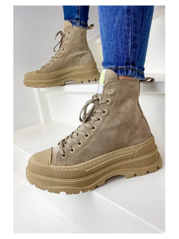 Femme Semerdjian Bottines^Bottines D144M1 Camoscio Barley-