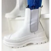 Femme Semerdjian Bottines^Bottines D144M3 Tronchetto Bianco-
