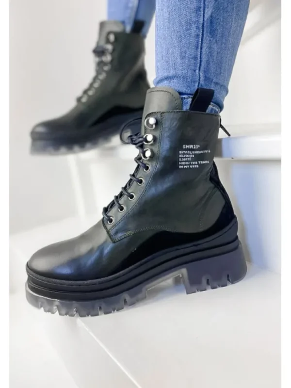 Femme Semerdjian Bottines^Bottines E442E3 Dark Green-