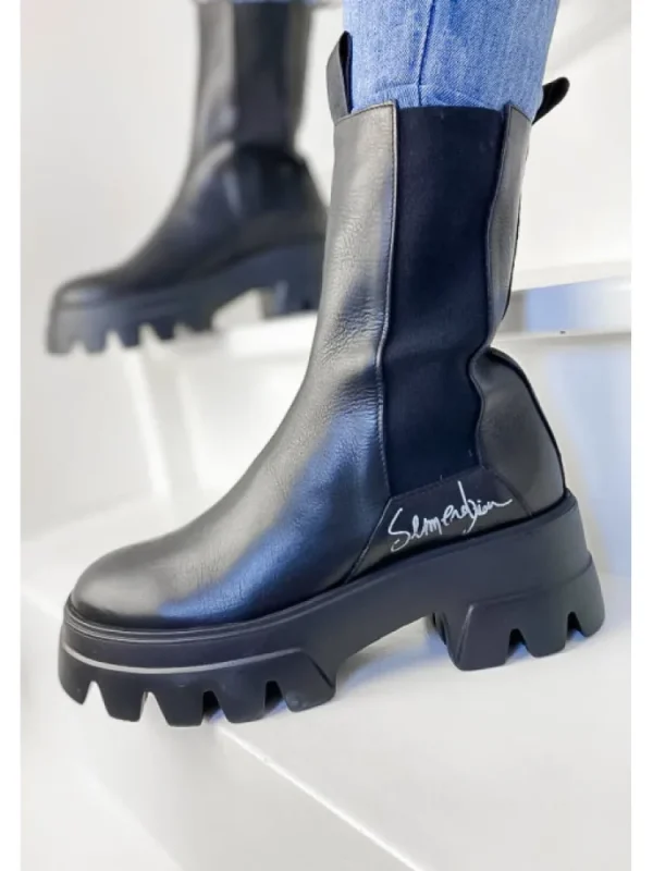 Femme Semerdjian Bottines^Bottines E441E5 Gange Nero-