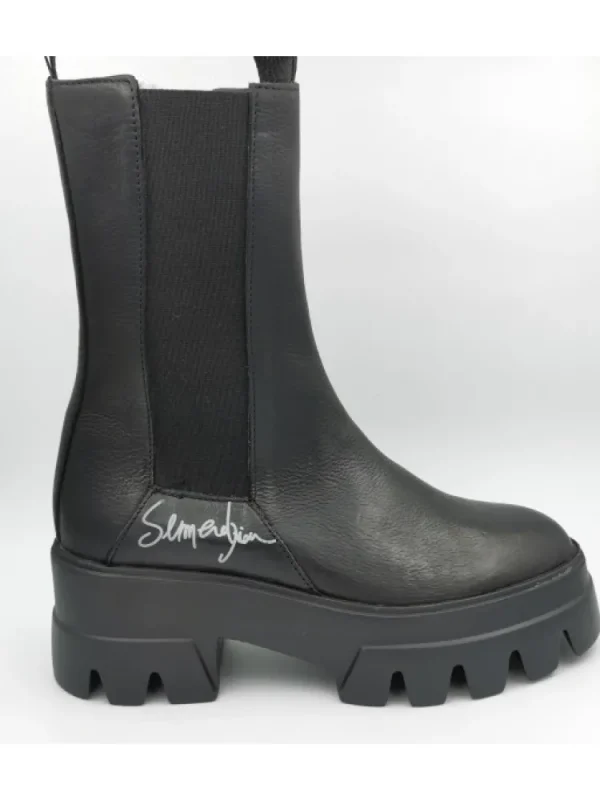 Femme Semerdjian Bottines^Bottines E441E5 Gange Nero-