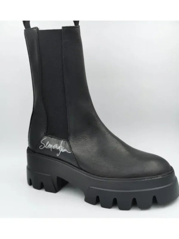 Femme Semerdjian Bottines^Bottines E441E5 Gange Nero-