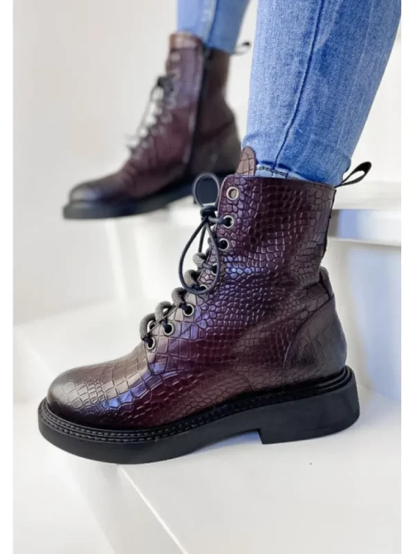 Femme Semerdjian Bottines^Bottines E112E9 Mulberry-