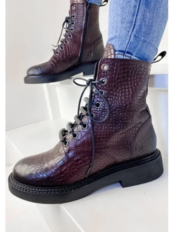 Femme Semerdjian Bottines^Bottines E112E9 Mulberry-