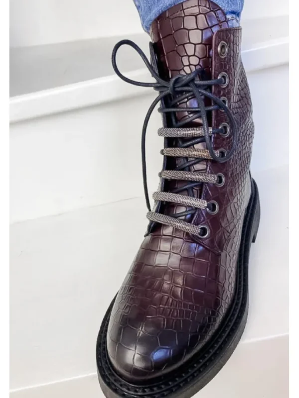 Femme Semerdjian Bottines^Bottines E112E9 Mulberry-
