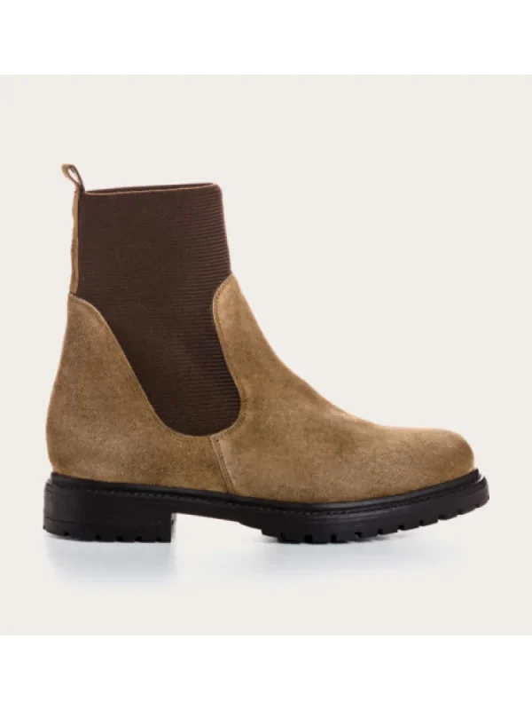 Femme Reqins Bottines^Bottines Evelyn Peau Beige-