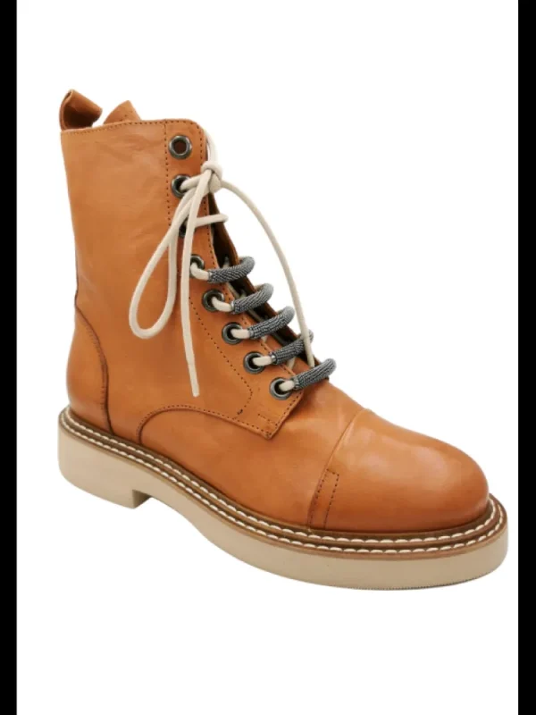 Femme Semerdjian Bottines^Bottines F112E5 Tronchetto Africa Cuoio-