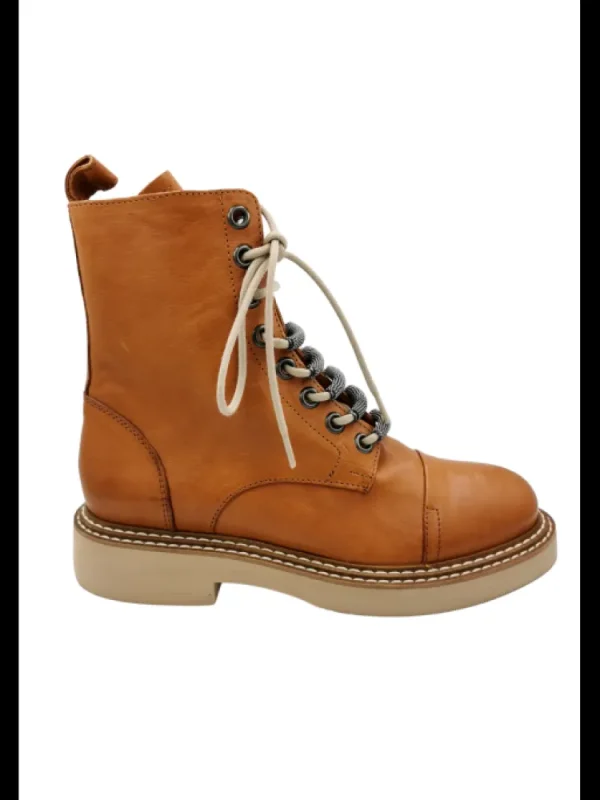 Femme Semerdjian Bottines^Bottines F112E5 Tronchetto Africa Cuoio-