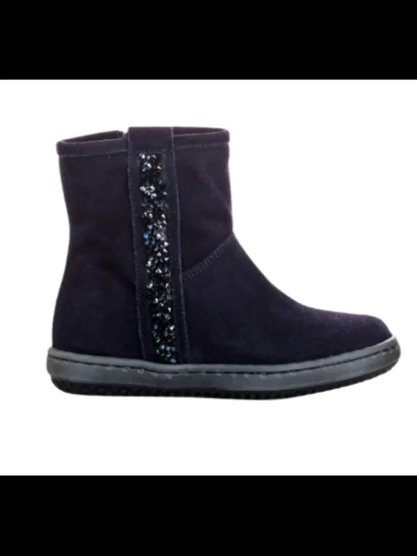 Enfants Reqins Bottes & Bottines^Bottines Fille Franny Peau Nuit-