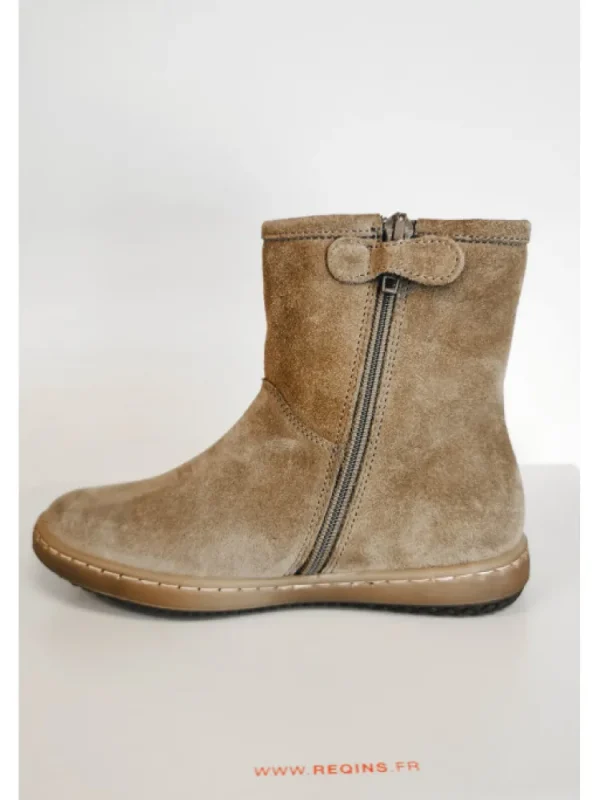 Enfants Reqins Bottes & Bottines^Bottines Fille Frimousse Peau-