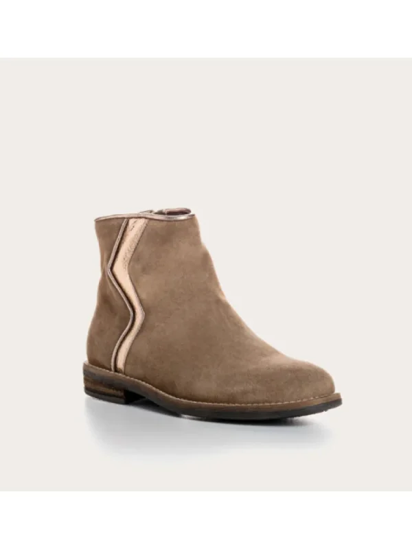 Enfants Reqins Bottes & Bottines^Bottines Fille Marissa Peau Taupe-