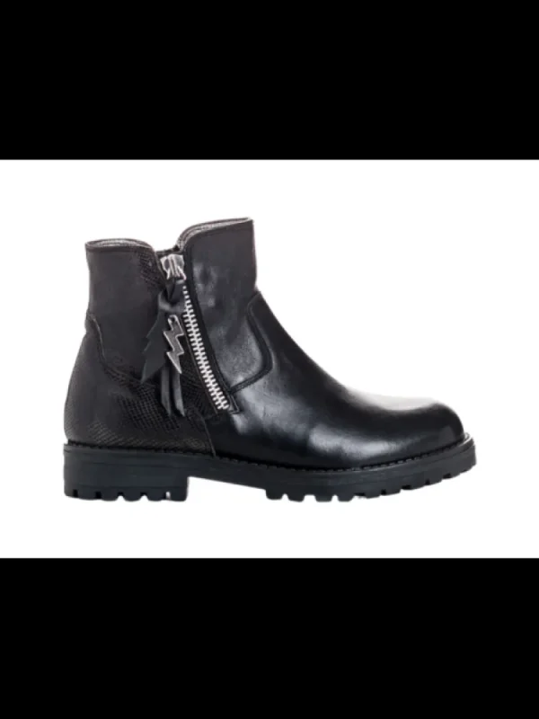 Enfants Reqins Bottes & Bottines^Bottines Fille Tornade Cuir