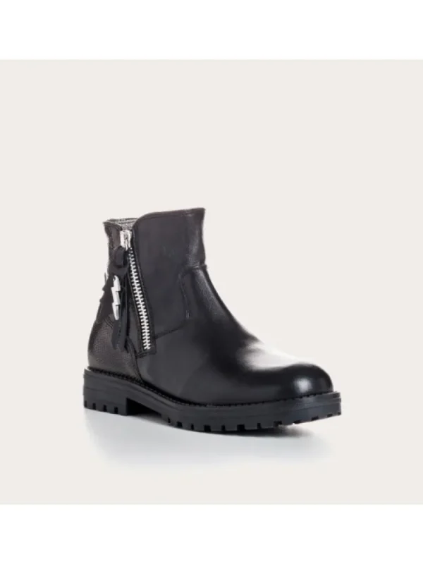 Enfants Reqins Bottes & Bottines^Bottines Fille Tornade Cuir