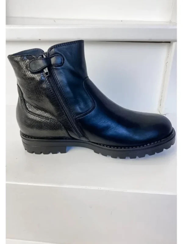 Enfants Reqins Bottes & Bottines^Bottines Fille Tornade Cuir