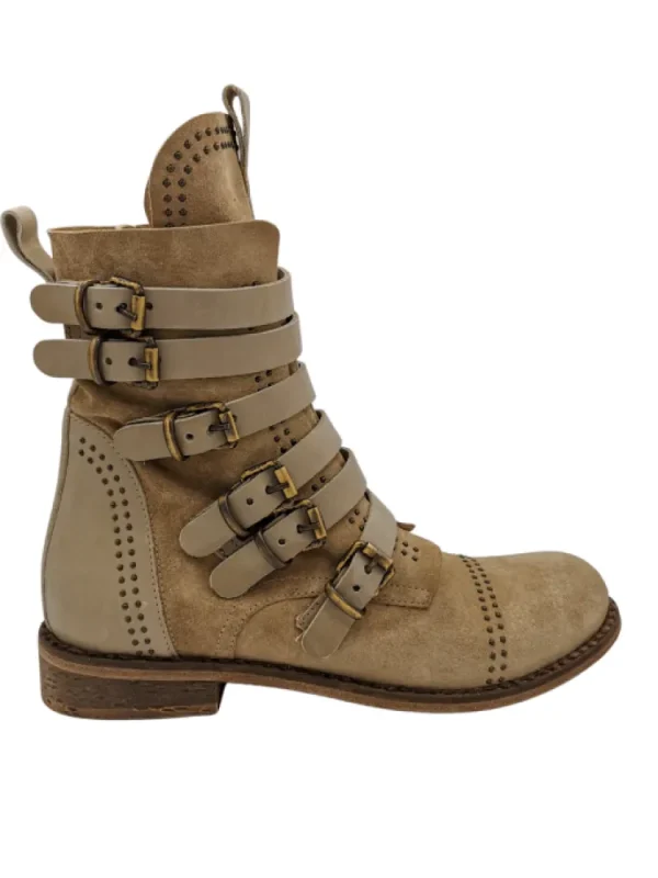 Femme Semerdjian Bottines^Bottines M112M8 Camoscio Sughero-