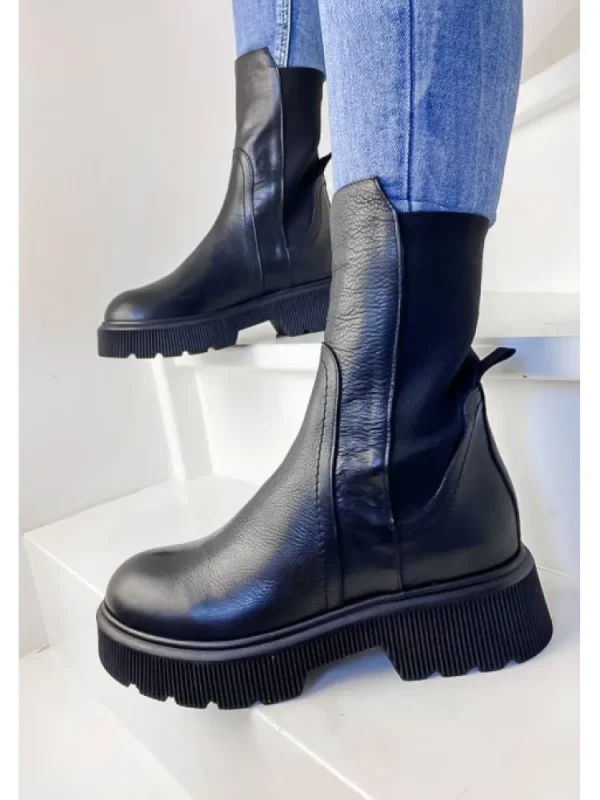 Femme Semerdjian Bottines^Bottines M376M4 Gange Nero-