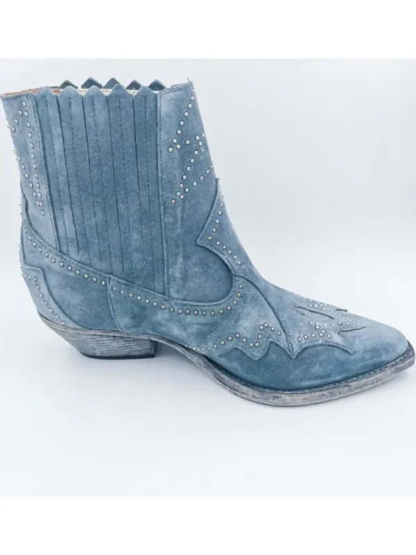 Femme Semerdjian Bottines^Bottines Santiag Cuir Er753 Opera Lago-