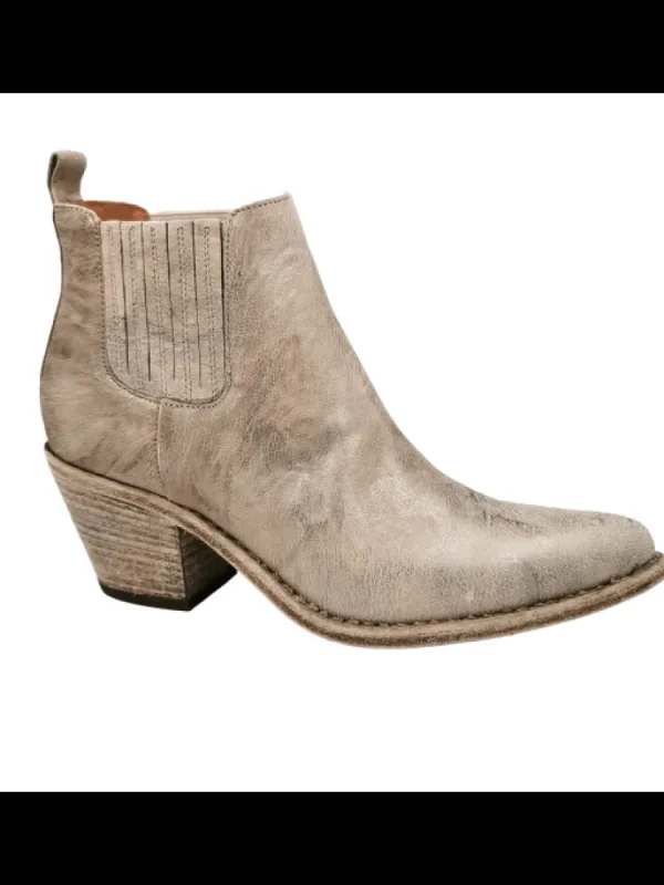 Femme Semerdjian Bottines^Bottines Santiag Cuir Er506 Metal Stone-
