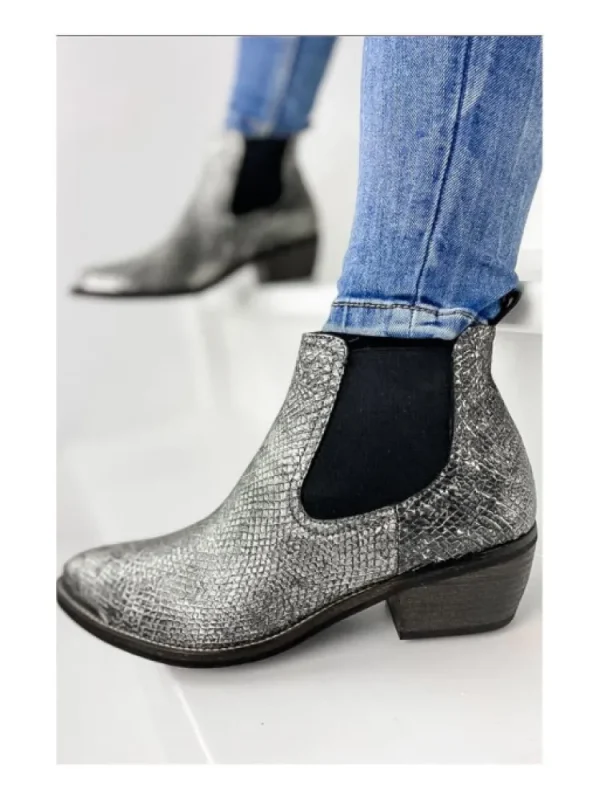 Femme Minka Design Bottines^Bottines Santiag Vaya Grease-Minka