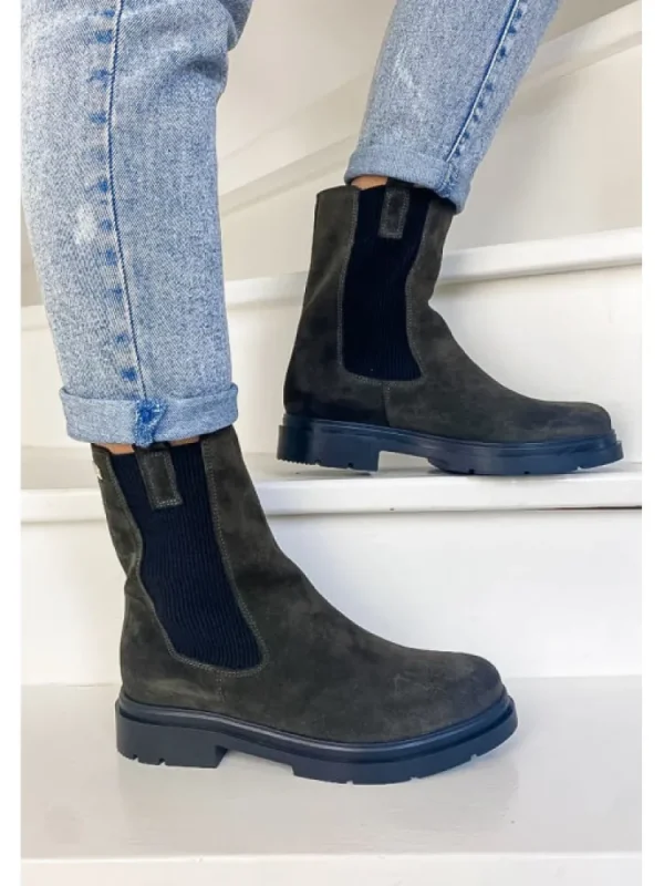Femme Les tropéziennes par M. Belarbi Bottines^Bottines Slam Kaki-Les Tropeziennes Par M. Belarbi