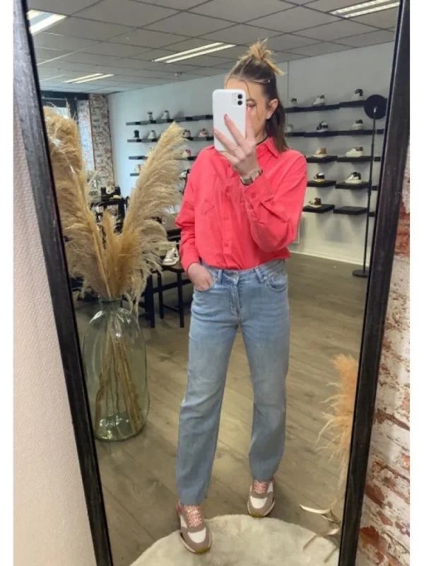 Femme * Chemisiers & Tuniques^Chemise Corail