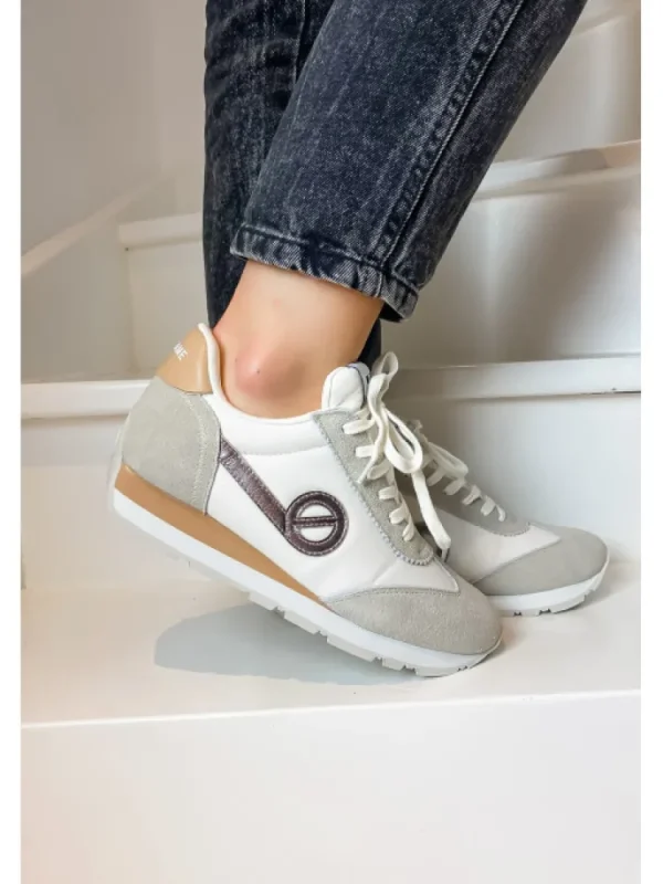 Femme No Name Baskets^City Run Jogger Dove/Acier-