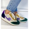 Femme No Name Baskets^City Run Jogger Suede/Cocoon Dove-