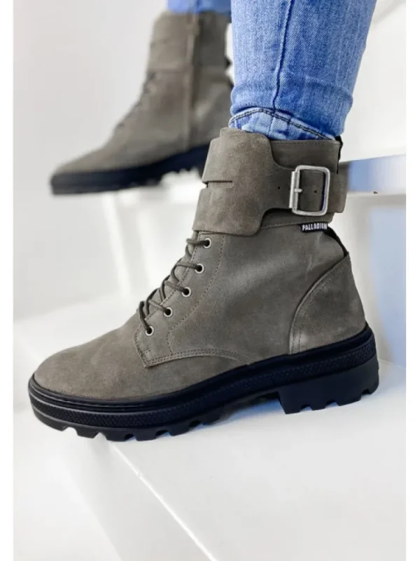 Femme Palladium Bottines^Cult 03 Sud Caribou-